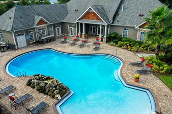Pristine swimming pool